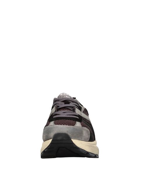 Leather and fabric trainers DIADORA HERITAGE | MERCURY ELITE URBAN WNVINO-GRIGIO-NERO